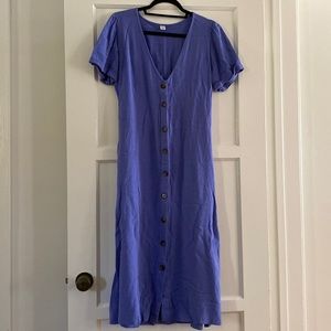 Old Navy Medium long blue dress